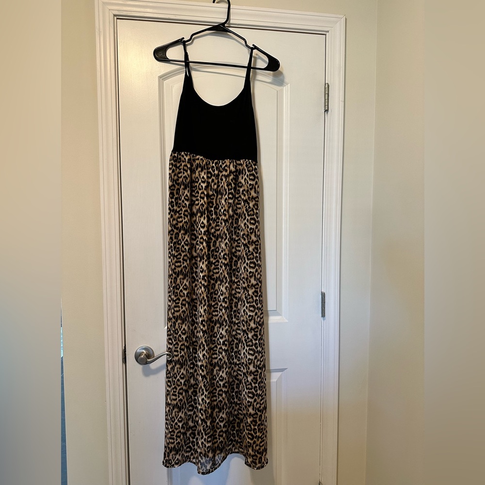 Leopard Maxi Dress - FOREVER 21